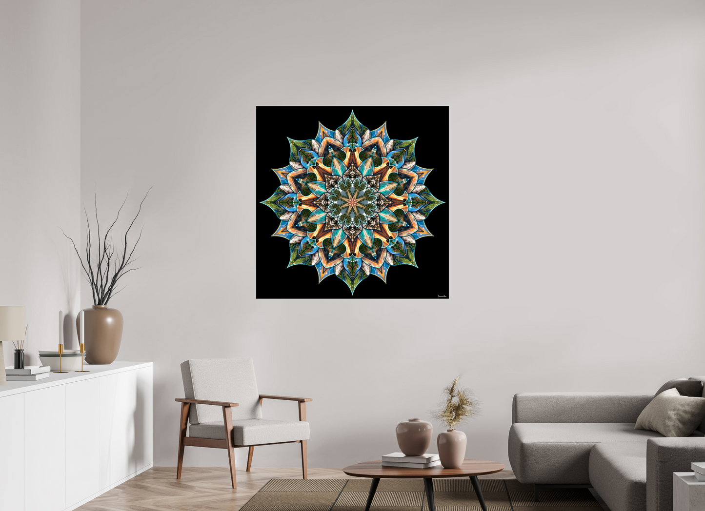 45 x 45″, Photo Print On Fuji Crystal DP II sat
