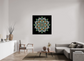 45 x 45″, Floater Frame sat